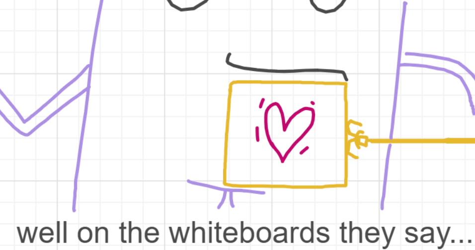 A panel from I've Been Everywhere, Man, episode nine of the Board Boards object show by Furretwalk/WalkingFurret.